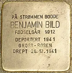This is the grave of Benjamin Bild