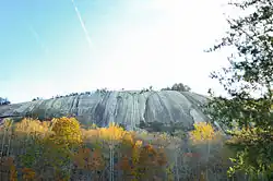 Stone Mountain of Stone Mountain State Park.