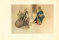 Page from Stories from the Pentamerone.