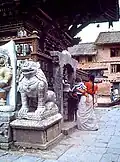 Street scene, Bhaktapur, Nepal. 1979