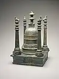 Stupa-shaped reliquary, Kushan period, about 2nd century CE