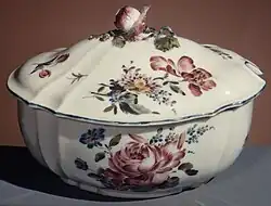 Sugar bowl, c. 1760