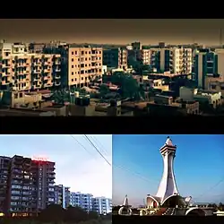 Sri Sri Kalika Maharani Temple at Kalika Vihar at Chira Chas Bokaro, Sunrise view from Chira chas