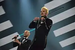 Anton Ragoza and SunStroke Project at Eurovision Song Contest 2017