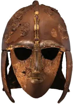 Room 41 – Sutton Hoo helmet, Anglo-Saxon, England, early 7th century AD