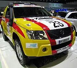2007 Suzuki Grand Vitara Transsyberia rally car
