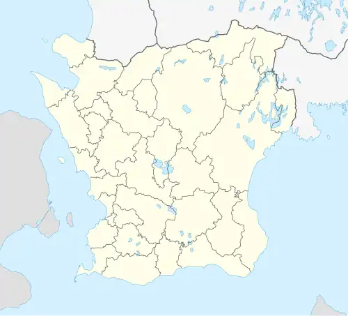 Skivarp is located in Skåne