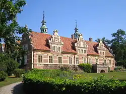 Vrams Gunnarstorp Castle, located in Bjuv Municipality