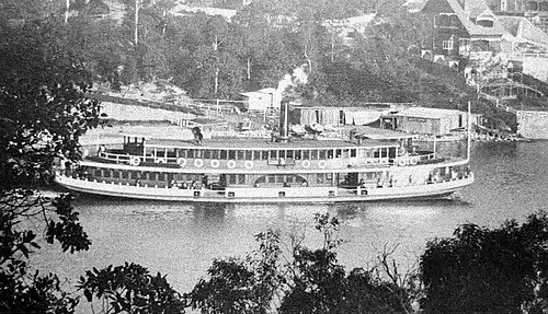 As a new ferry, Mosman Bay, 1903