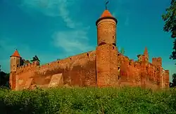 Teutonic Knights castle ruin