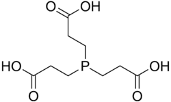 Skeletal formula of TCEP