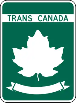 Trans-Canada Highway marker