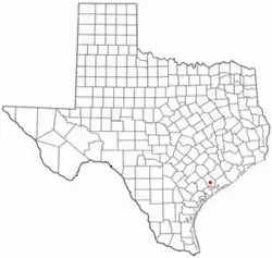 Location of Lolita, Texas