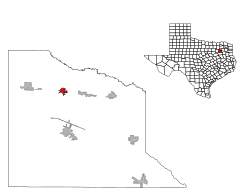 Location of Edgewood, Texas