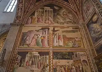 Stories of the Virgin (north wall)