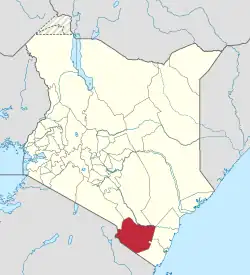 Taita-Taveta County in Kenya