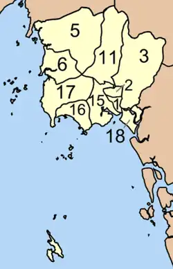 Map of Tambon