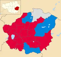 2006 results map