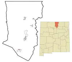Location of Picuris Pueblo, New Mexico