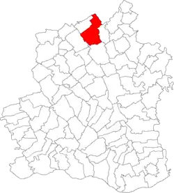 Location in Teleorman County