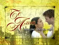 An image of Iza Calzado and Segundo Cernadas looking at each other, over an olive green background. The series title is displayed all over the image.