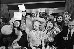 Teach-In, winners of the 1975 contest for the Netherlands.