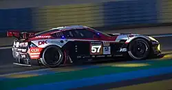 The Chevrolet Corvette C7.R at the 2016 24 Hours of Le Mans