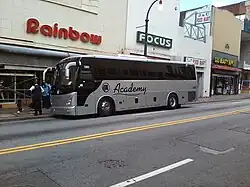 Temsa bus in Atlanta, USA