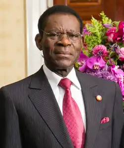 &nbsp;Equatorial Guinea Teodoro Obiang Nguema Mbasogo, President