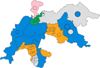 2023 results map