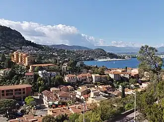A view of Théoule-sur-Mer