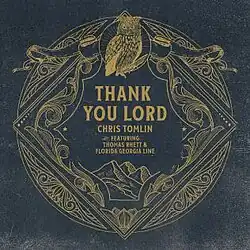 "Thank You Lord" single cover