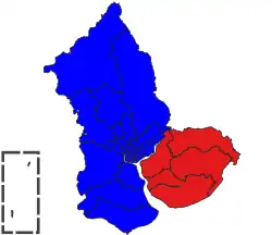 Thanlyin District in Yangon region
