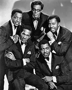 The "Classic Five" lineup of the Temptations in 1967 Clockwise from top: David Ruffin, Melvin Franklin, Otis Williams, Eddie Kendricks and Paul Williams