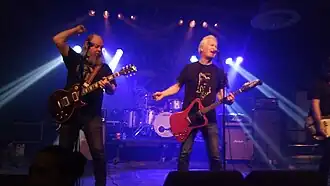 Hans Östlund (l) & Nick Vahlberg (r) at the Faster & Louder Festival 2018 in Eindhoven, The Netherlands