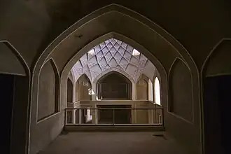 Upper-floor rooms inside the Abbāsi House.