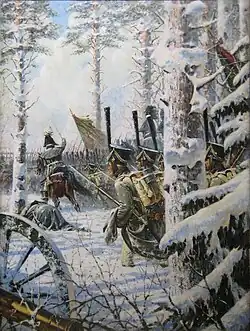 Fix Bayonets! Hooray! Hooray! (the Battle of Krasnoi[12])