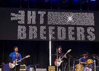The Breeders performing in 2018