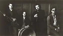 The Call in 1990, from left to right: Tom Ferrier, Scott Musick, Michael Been, and Jim Goodwin