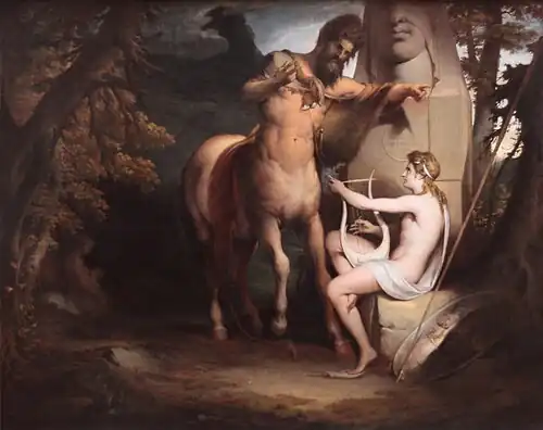 The Education of Achilles by James Barry
