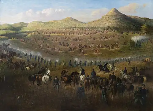 Eighth Minnesota at the Battle of Ta-Ha-Kouty (Killdeer Mountain) by Carl L. Boeckman