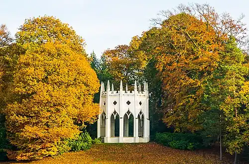 The Gothic Temple from the west