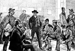 Great Hall at the Strangers' Home, The Graphic, September 1889