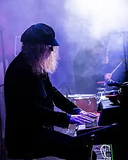 Lindström with The Hellacopters in 2024