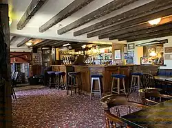 The main bar, pictured in 2019