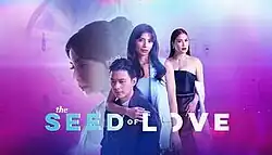 An image of Glaiza de Castro, Mike Tan and Valerie Concepcion. The series title is displayed on the lower side of the image.