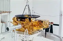 A photograph of Ulysses spacecraft