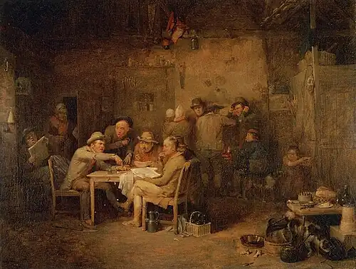 The Village Politicians by David Wilkie