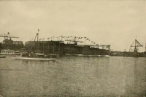 The port of Philadelphia in 1914