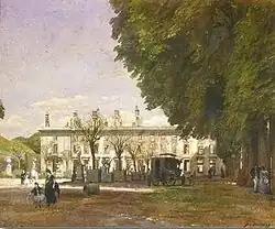 The ruins of Saint Cloud (1871)